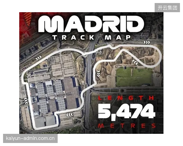 F1将于2026年启用全新的马德里街道赛道，这条拥有20个弯道的新赛道将是赛季一大看点。